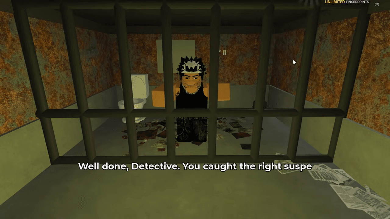 The Summer Camp ending confirms that the right suspect was caught after the Liam selection.
