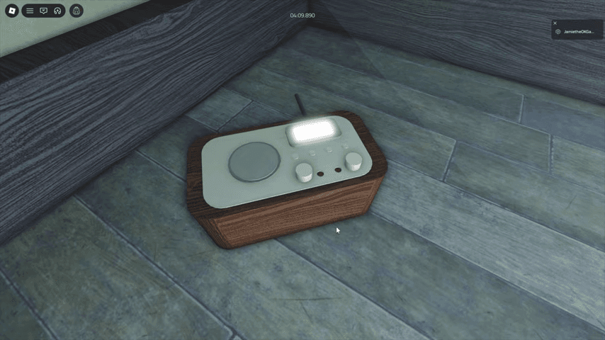The Gone Missing ending presents its report through this radio.